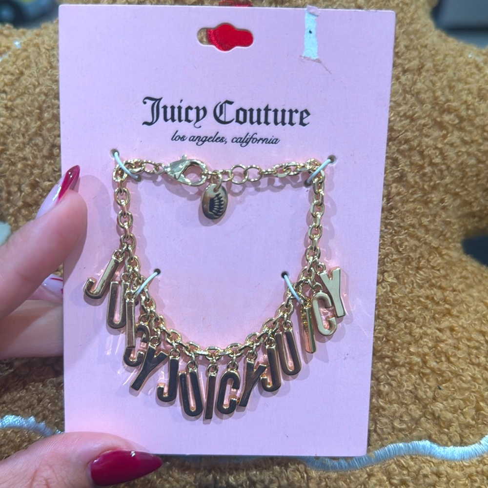 Juicy couture bracelet ( : never used before it says juicy